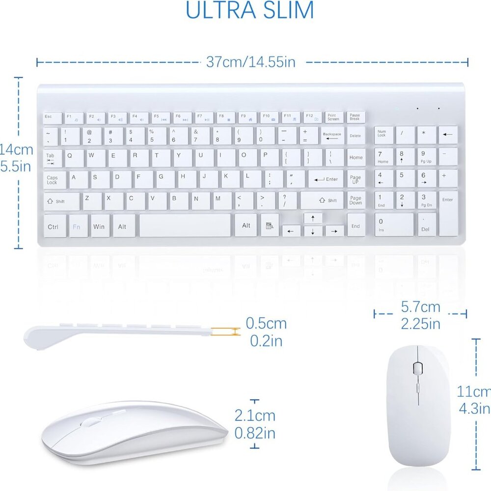 Wireless Keyboard & Mouse Combo